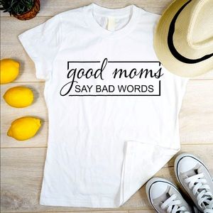 Funny cute moms short sleeve t-shirt- made to order new